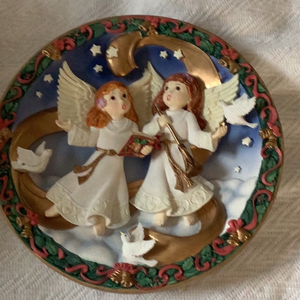 I Little Town Of Bethlehem plate